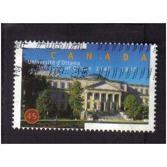 1998 canada ottawa university 45c f/u sg1835