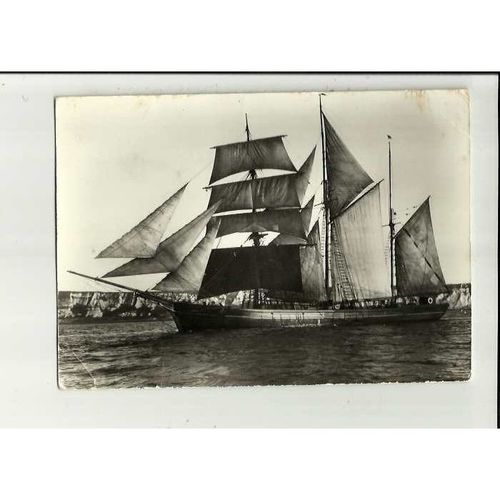 304 Barquentine WATERWITCH Postcard by National Maritime Museum