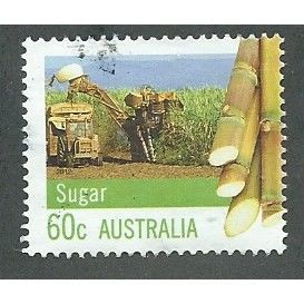 AUS 2012 60c 'FARMING - SUGAR '(PERF 14.5 X 14) FINE USED (EBID36-375)