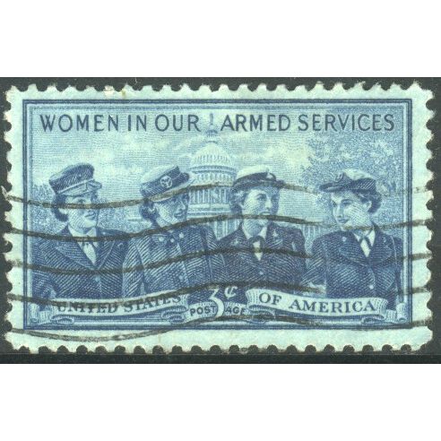 USA 1952 - SG1010 - 3c blue - Women In Uniform - used