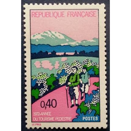 FRANCE: 1972 Walking Tourism Year: SG1973 MNH