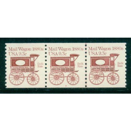 1903 9.3c Mail Wagon Very Fine MNH Dry Gum PNC 2/3 W0160