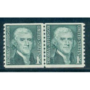 1299 1c Thomas Jefferson Fine MNH CLP B0741