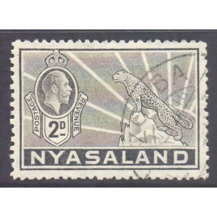 Nyasaland Scott 41 - SG117, 1934 George V 2d used