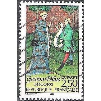 France 1991 Michel 2845 O Cote (2008) 1.00 € Gaston Fébus