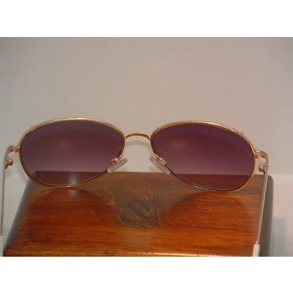 Pre-Owned Women’s Gold & White Tinted Fashion Sunglasses