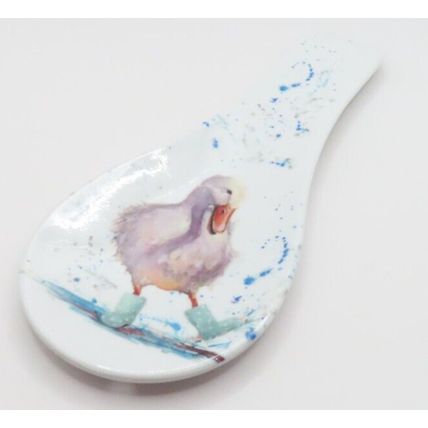 Duck Spoon Rest Melamine 23.5 CM Dishwasher Safe Gift Kitchen