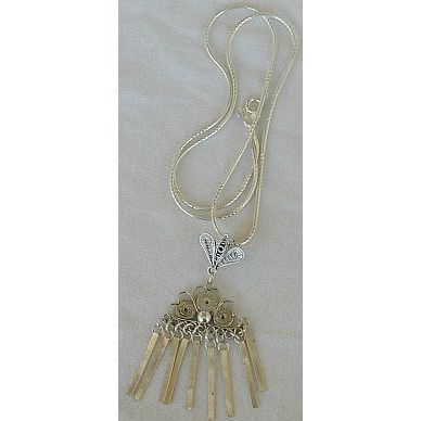 Laguna silver pendant