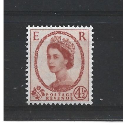 GB.SG577 4 1/2d Chestnut.Mounted Mint.Jul25