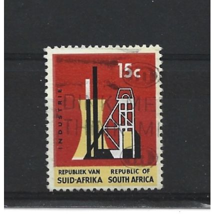 SouthAfrica.SGA248 15c Industry.Variety Unchecked.Fine Used.Aug25c