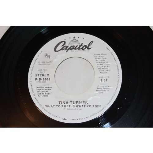 Tina Turner Promo 45-WHAT YOU GET IS WHAT YOU GET STEREO