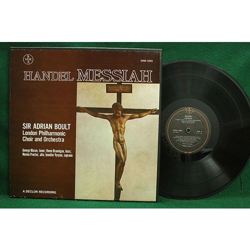 Boult/Maran/Brannigan/Procter/Vyvyan - Handel: Messiah - 3-LP - SVBX 5203 - NM