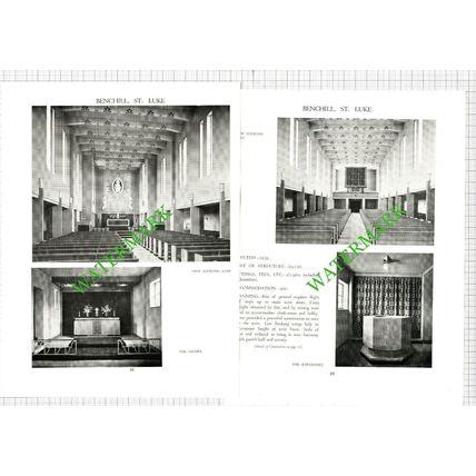 Benchill St Luke's Church - c.1947 Article