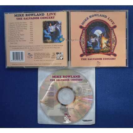 Mike Rowland The Salvador Concert 1996 Used CD Electronic Jazz New Age UK