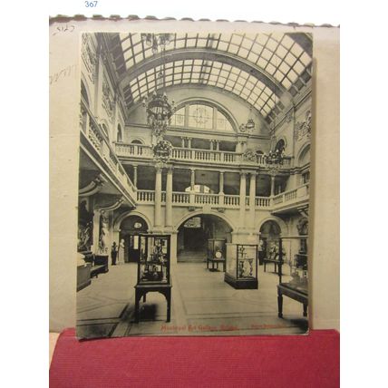 in MUNICIPAL ART GALLERY, BRISTOL GIANT used antique postcard by Harvey Barton =
