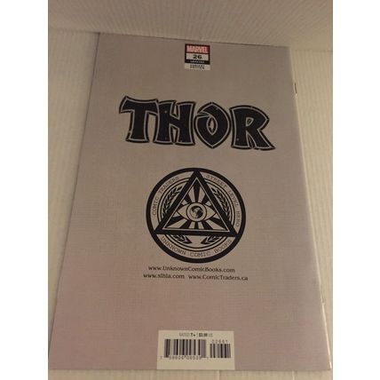 2020 Marvel Comics Thor Virgin Variant #26 Signed by Tyler Kirkham