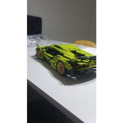 1280 PCS Building Blocks Car MOC City Speed Car Luxury Auto Racing Vehicle