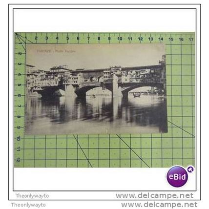 PONTE VECCHIO, FIRENZE (FLORENCE), ITALY, Postcard