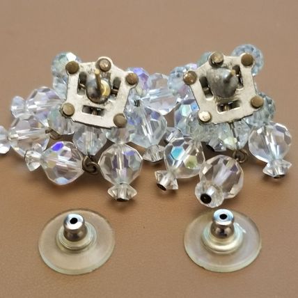 Vintage Aurora Borealis Earrings