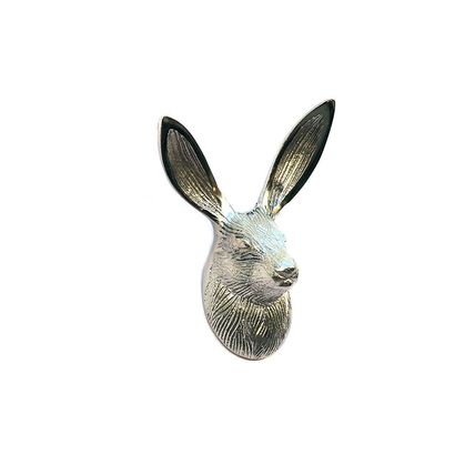 Pack Of 2] Chrome Decorative Rabbit Hook 5""