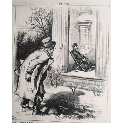 1872 What I Know About Horace Greeley, by Thomas Nast. The Patriot & The Traitor