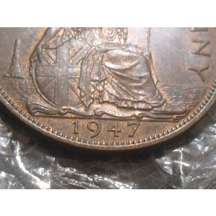 1947 George VI penny.