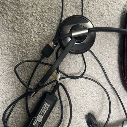Plantronics Blackwire C710M Over the Ear Headset - Black