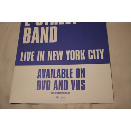 Bruce Springsteen & The E Street Band Double Sided Cardboard Promo-BRUCE SPRIN
