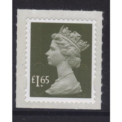U2950 £1.65 Grey-Olive M11L Self-Adhesive GB Machin