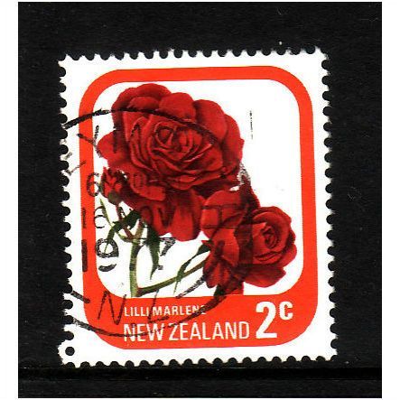 NEW ZEALAND 1975 2c Lilli Marlene Rose Sg 1087 Fine used