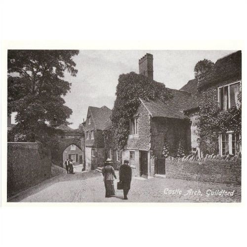 Postcard Castle Arch GUILDFORD Edwardian Surrey