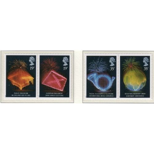GB 1989 Sg1432 - 1435 ANNIVERSARIES SET OF 4 FRESH UN MOUNTED MINT (RA)