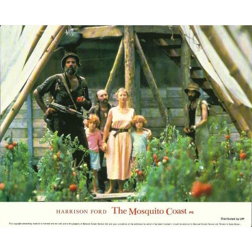 THE MOSQUITO COAST Harrison Ford, Helen Mirren 1986 F-O-H Stills (7)