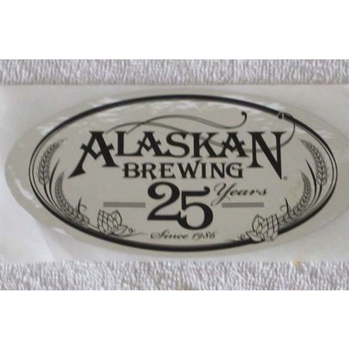 Alaskan Brewing Company 25 Years sticker