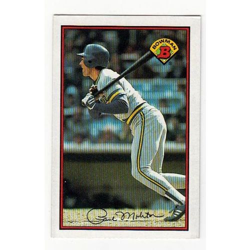 1989 Bowman Paul Molitor baseball card #140 NM- HOF-Brewers