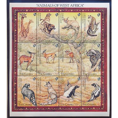 Gambia Stamps Scott #1358 To 1359, Mint Never Hinged