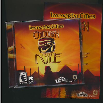 Immortal Cities: Children of the Nile, City Building/RTS PC Game on CD From 2004
