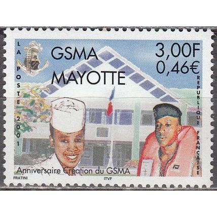 Mayotte 2001 Michel 105 Neuf ** Cote (2002) 2.00 € GSMA
