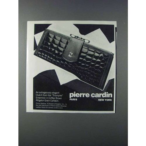 1981 Pierre Cardin Triomphe Ensemble Clutch Ad