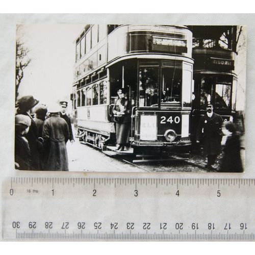 Photo Glasgow Tram no.240