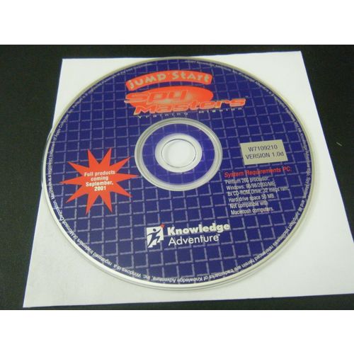 JumpStart Spy Masters Training Mission - Version 1.0d (PC, 2001) - Disc Only!!!