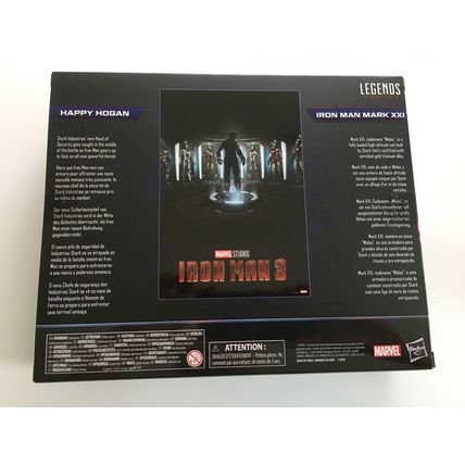 Hasbro Marvel Legends Series 6" Happy Hogan & Iron Man Mark 21 Target Exclusive
