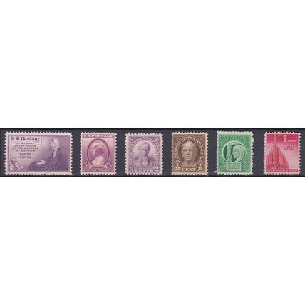 653 1/2c Nathan Hale Average Plus MNH VA0963d