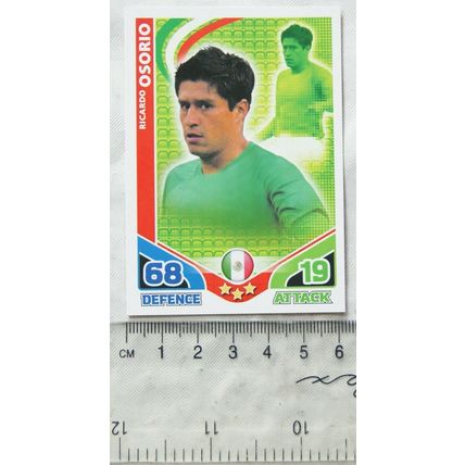 2010 Topps Match Attax World Cup Trading Card - Mexico, Ricardo Osorio
