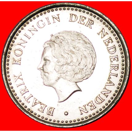 Ⰶ BEATRIX (1980-2013): NETHERLANDS ANTILLES★1 GULDEN 1980! ★LOW START★NO RESERVE