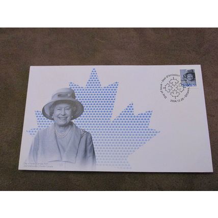 2004 Canada postal FDC Cover - Queen Elizabeth Portrait