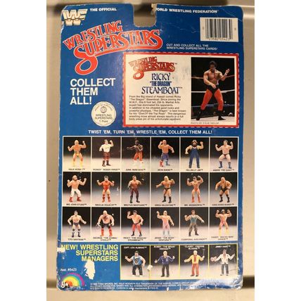 wwf ljn wrestling superstars damaged ricky the dragon steamboat wrestling figure