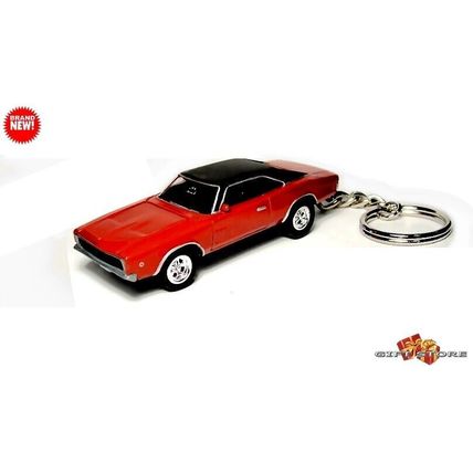 RARE KEYCHAIN 70 BROWN MAROON DODGE CHARGER RT CUSTOM Ltd Ed. GREAT GIFT