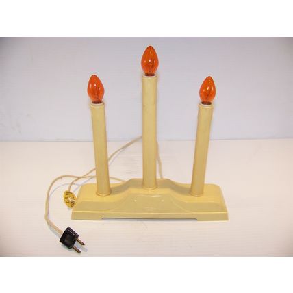 VINTAGE 3 LIGHT CANDOLIER NO MARKINGS, UL TAG ATTACHED