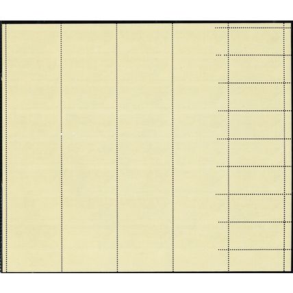 2109 Var, MNH 20¢ Sheet Appears to be Partially Imperforate Error * Stuart Katz